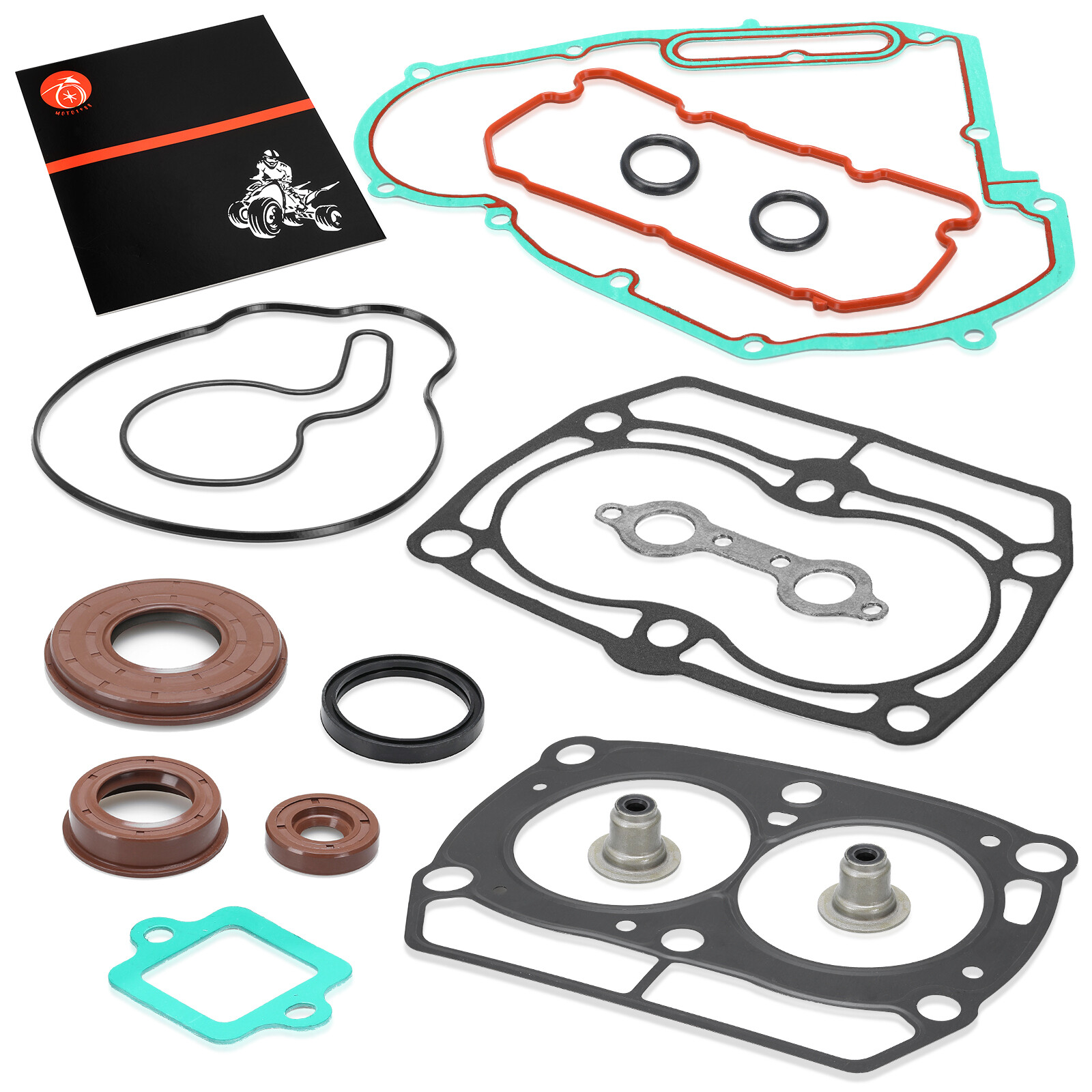 Top End Cylinder Water Pump Gasket Seal For Polaris Ranger 800 RZR S 4 800 11-17