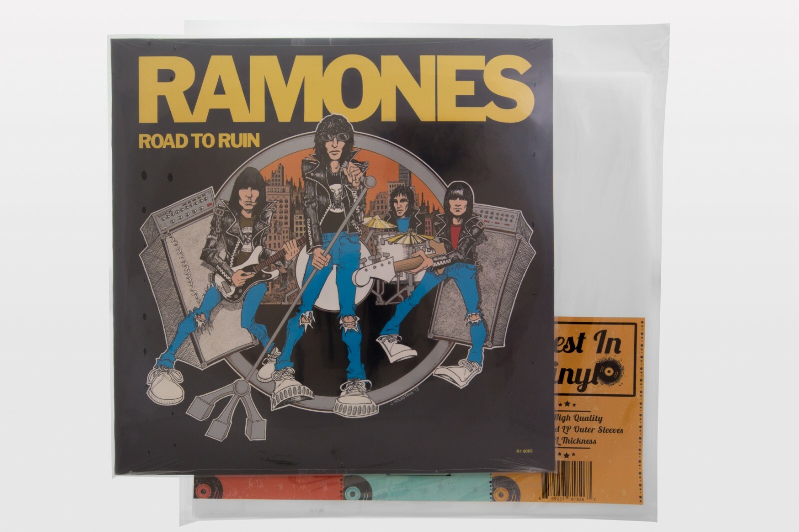 100 Clear Plastic LP Outer Sleeves 3 Mil. HIGH QUALITY Vinyl Record Album Covers