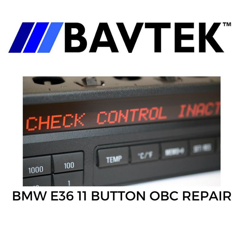 BMW E36 8 11 BUTTON ON BOARD COMPUTER (OBC) 318i 328is M3- PIXEL REPAIR SERVICE
