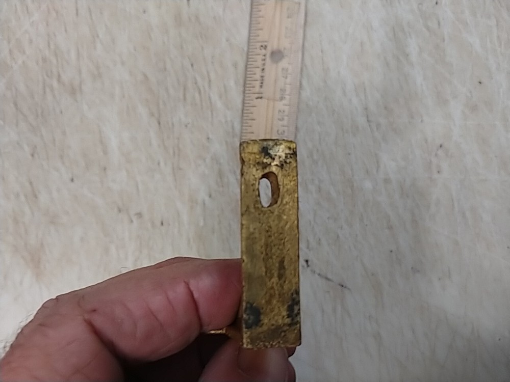 WATERBURY WESTMINSTER CHIME CLOCK BRACKETS FROM MODEL 501