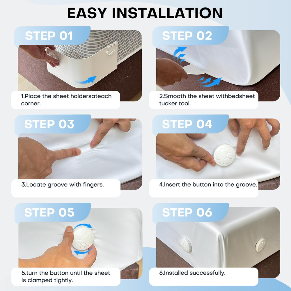 Sheet Holders Bed Sheet Holder Bed Sheet Holders for Corners Sheet Holders Keep