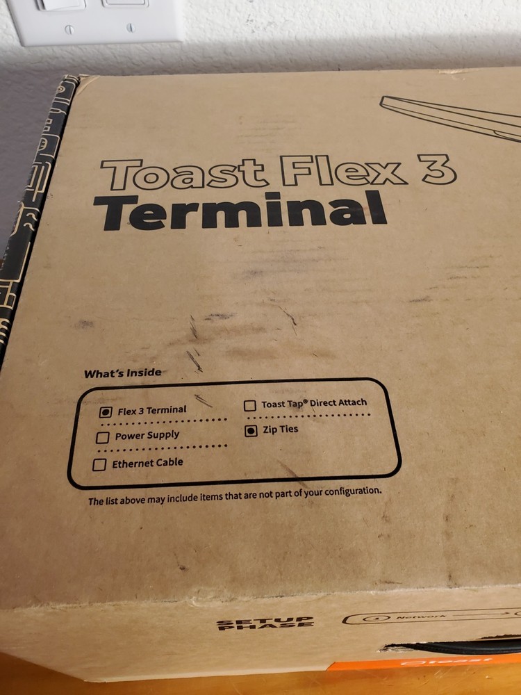 Newest Toast Flex 3 POS Terminal Data Processing System - MPN: TT300