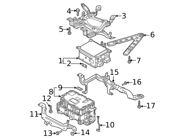 Genuine Audi Control Module 4N0-915-233-A