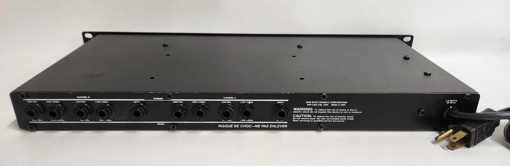 DOD R-835 Stereo Crossover