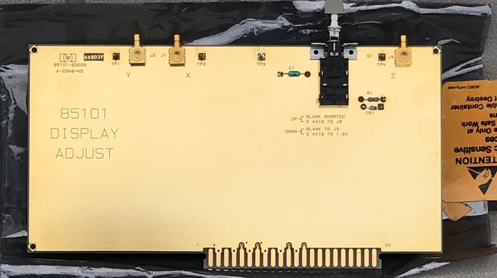 HP Agilent Keysight 8510C Network Analyzer Board Display Adjust Part 85101-60035