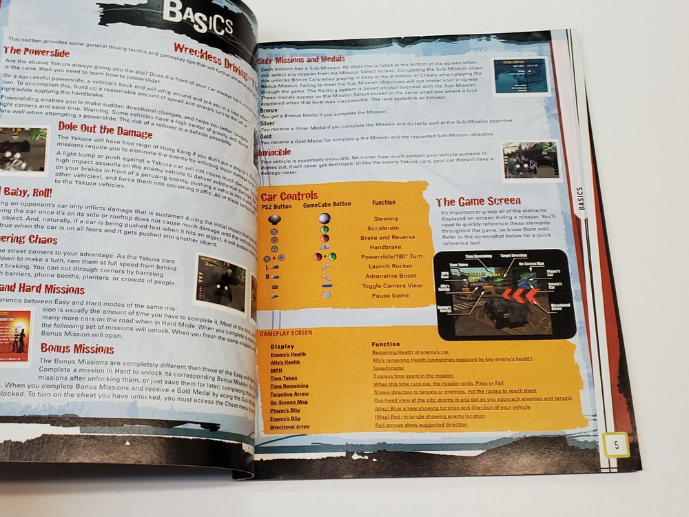 Wreckless Prima Strategy Guide Book *wear