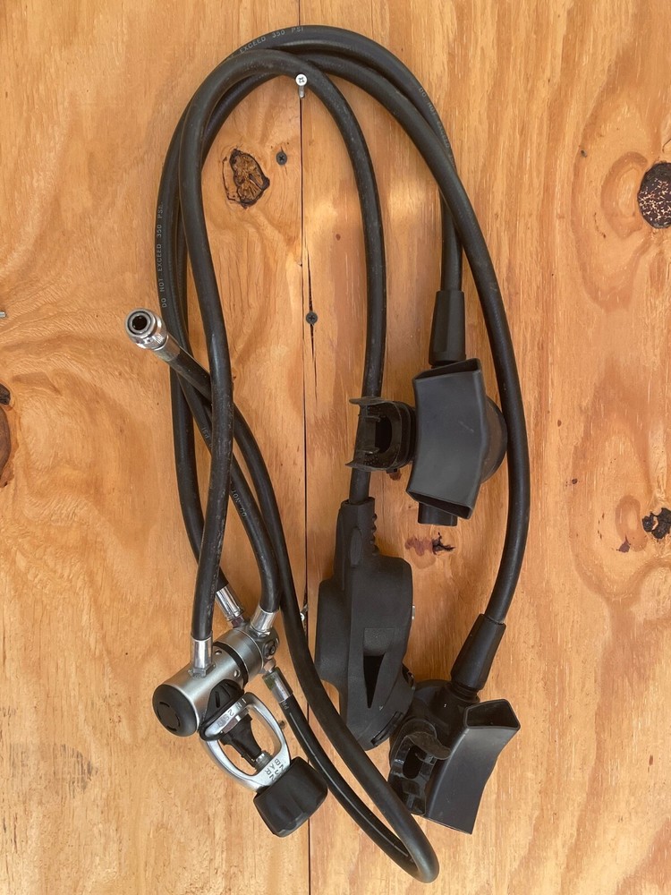 IST Triple Gauge Console Scuba Regulator | 5000psi, Depth, Navigation | Set