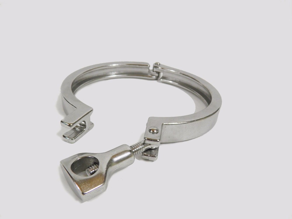 4" Single Hinge Sanitary Tri Clover/Tri Clamp SS304