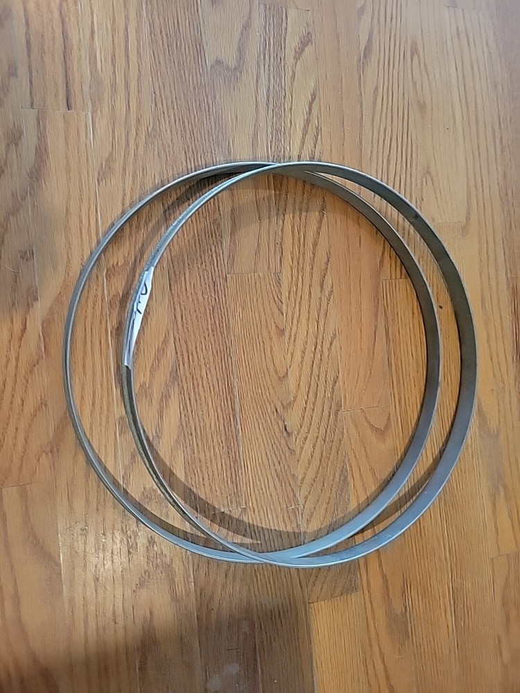 Ludwig 13" Single Flange Set Nickel