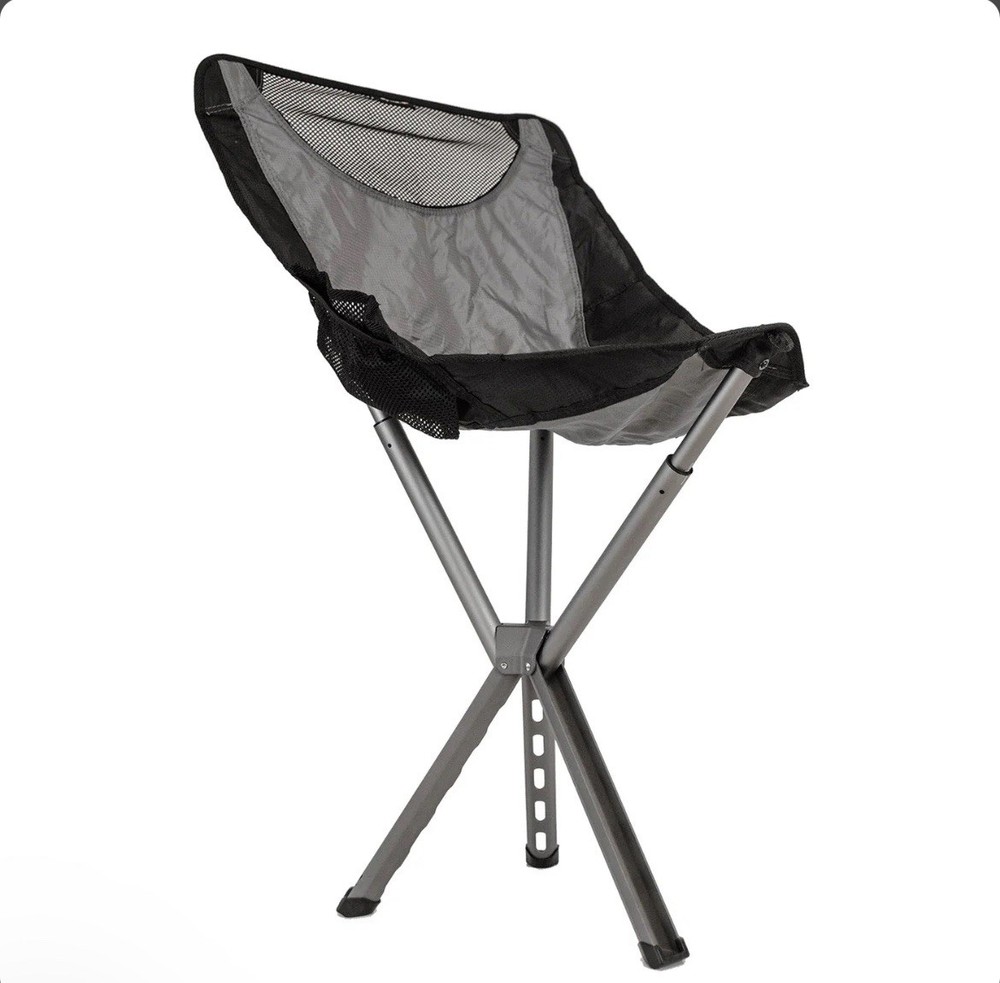 SITPACK CAMPSTER PORTABLE CHAIR JET BLACK