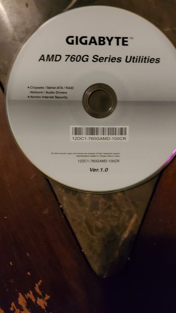 AMD 760G Driver Disk