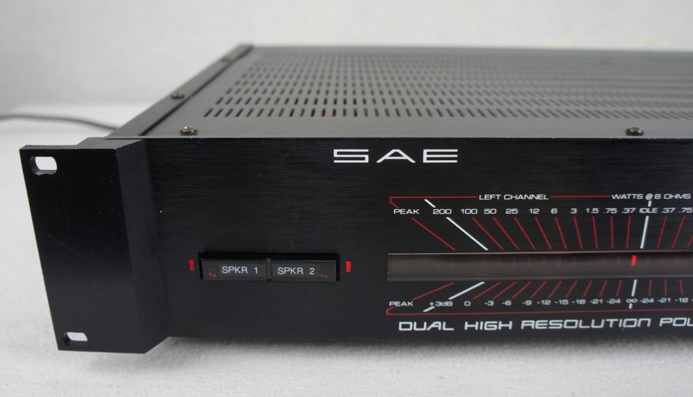 SAE A202 DUAL HIGH RESOLUTION POWER AMPLIFIER