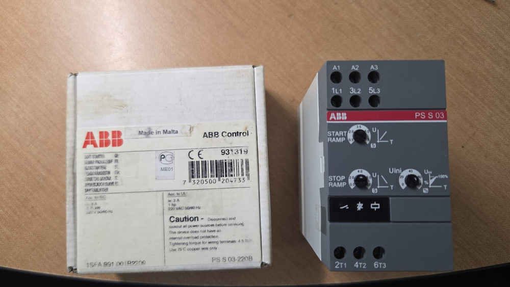 ABB PS S 03-220B Soft Starter