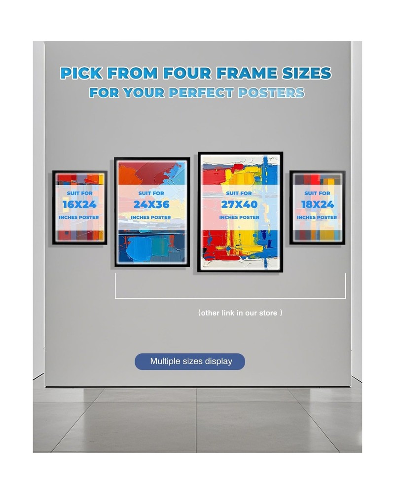 Spolehli 16x24" LED Poster Frame Adjustable Brightness