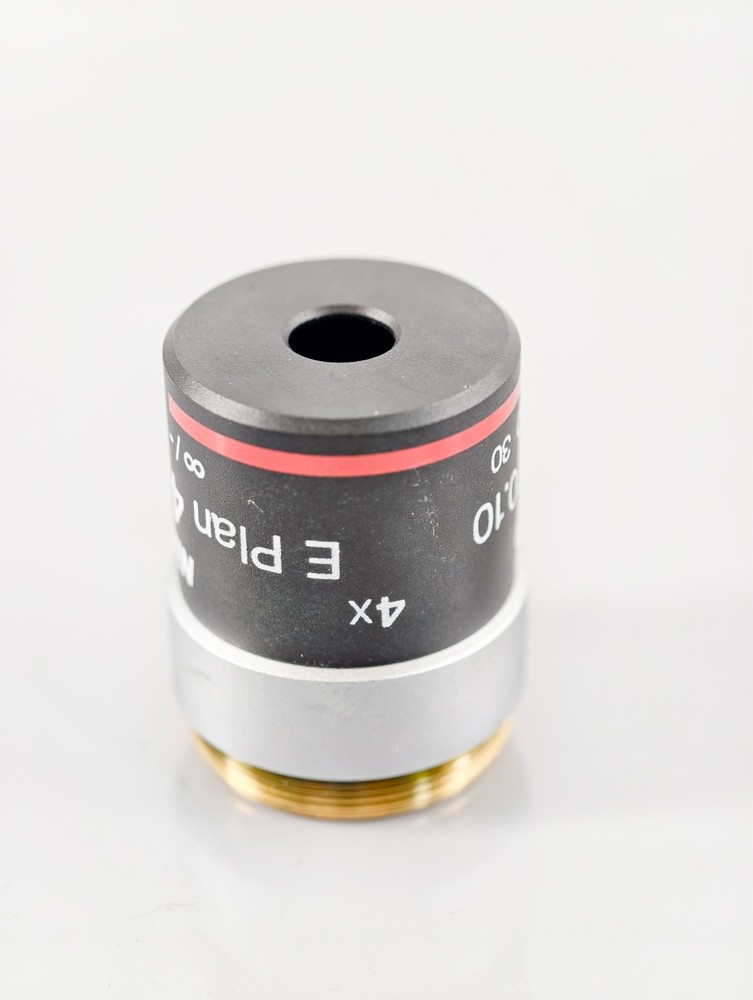 Nikon E Plan 4x 0.10 CFI Infinity Microscope Objective Eclipse E & i Series