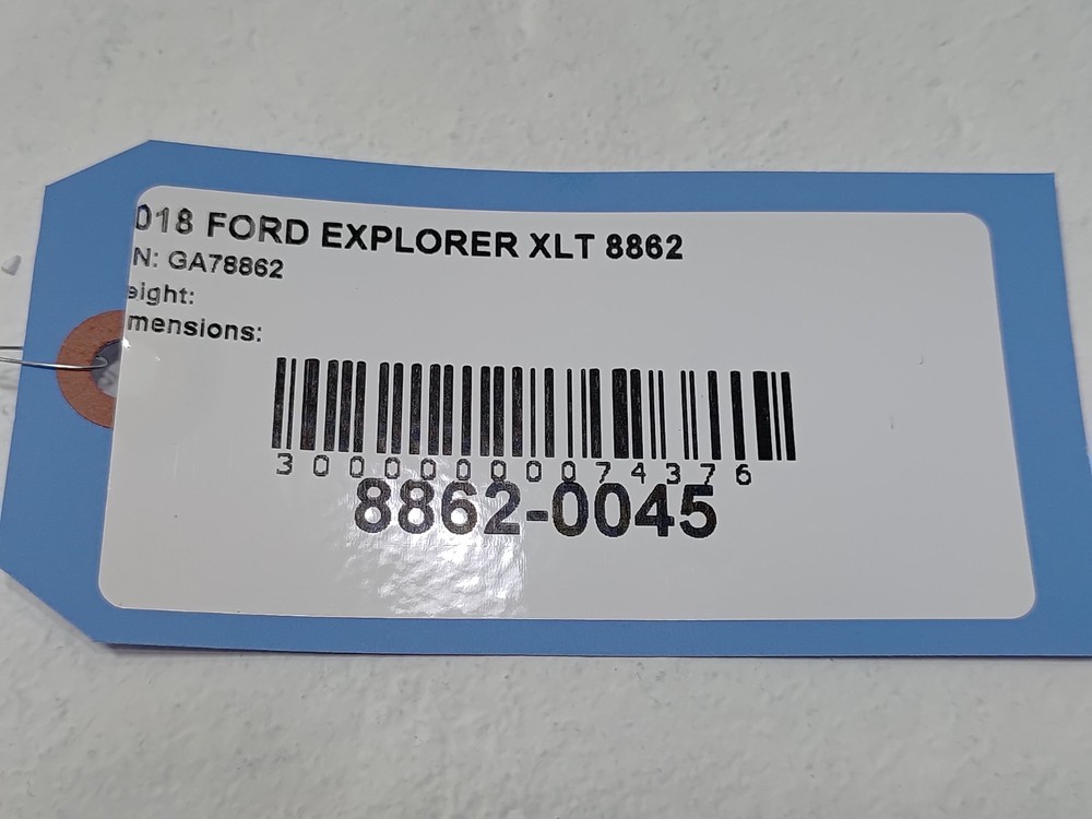 FORD EXPLORER 2017-2019 TEMPERATURE CONTROL MODULE OEM