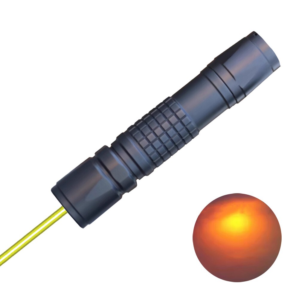 YD3 MINI Fixed Focus 593nm Yellow Laser Pointer Laser Pen