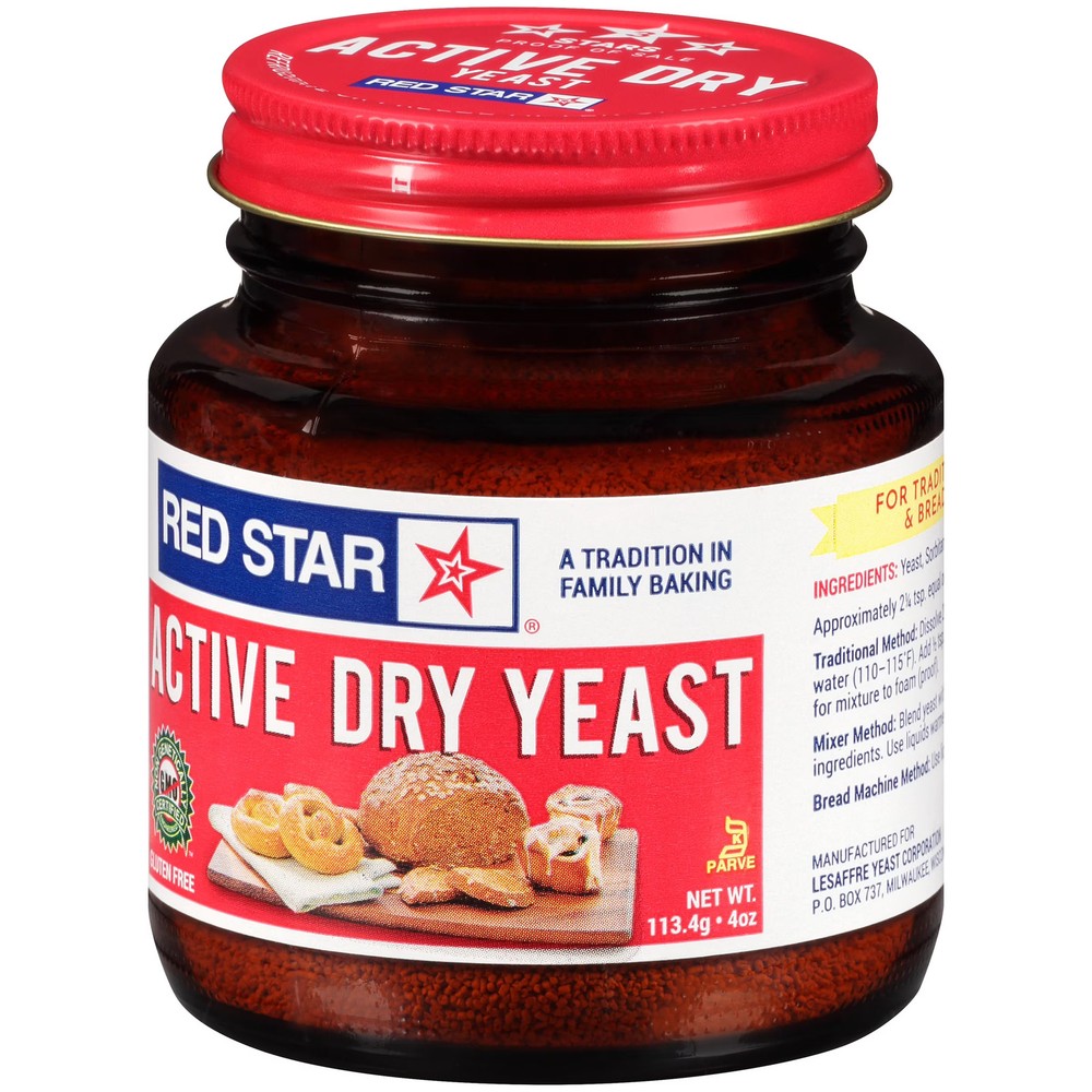 Active Dry Yeast 4oz Jar