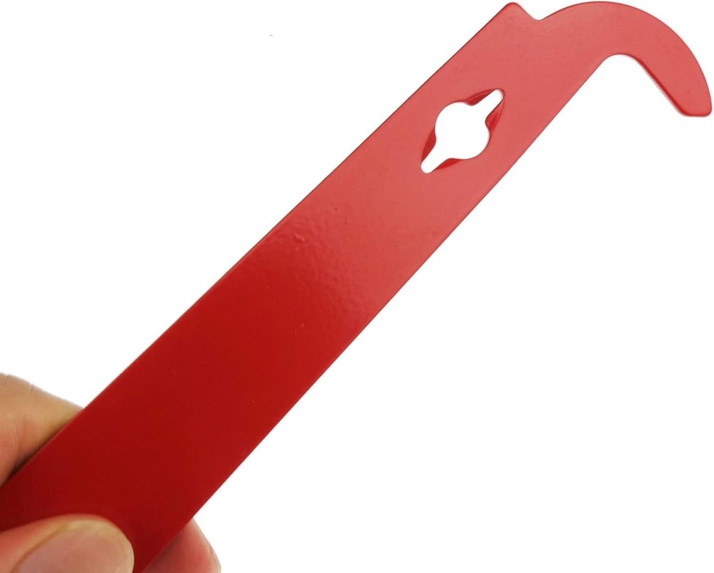 Durable Steel Beekeeping Hive Tool: J Hook for Easy Frame Lifting & Scraping