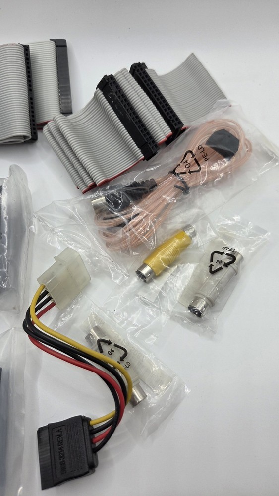 Assorted PC Computer Memory Data Cable Ribbons Bundle - USED