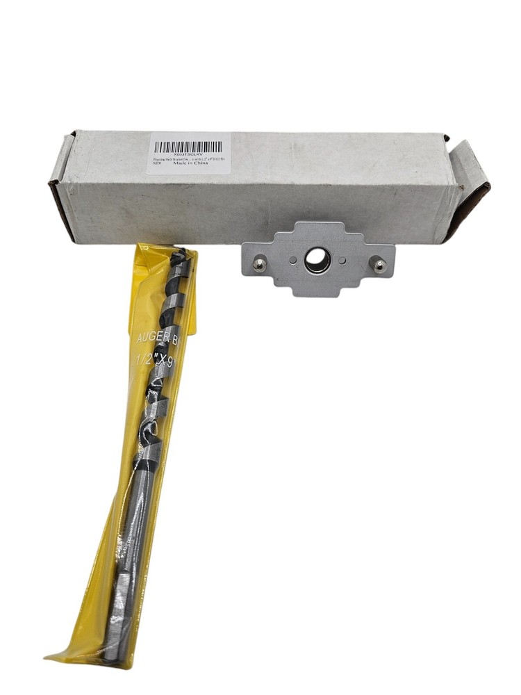 Floating Shelf Bracket Dowel Jig with 1/2" x 9" Drill Bit Self Centering
