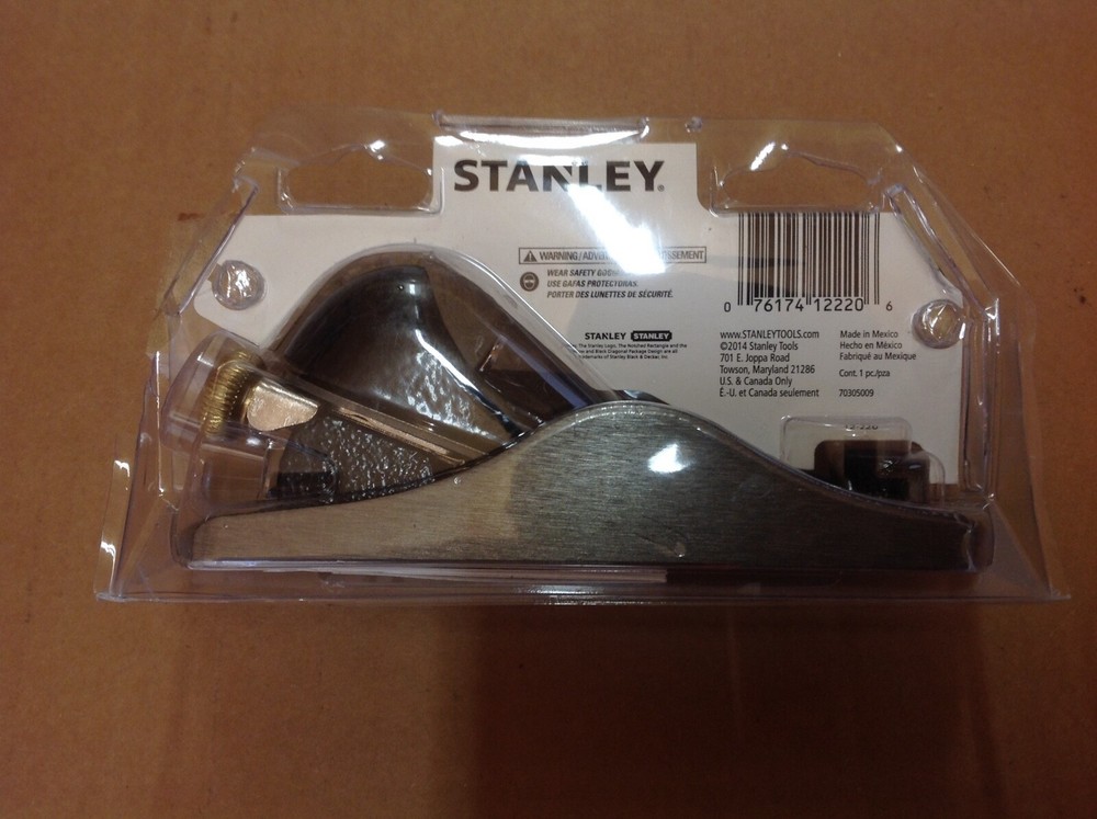 Stanley No. 12-220 block plane, new
