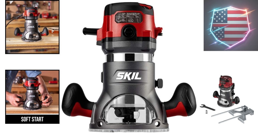 10 Amp Fixed Base Corded Router —