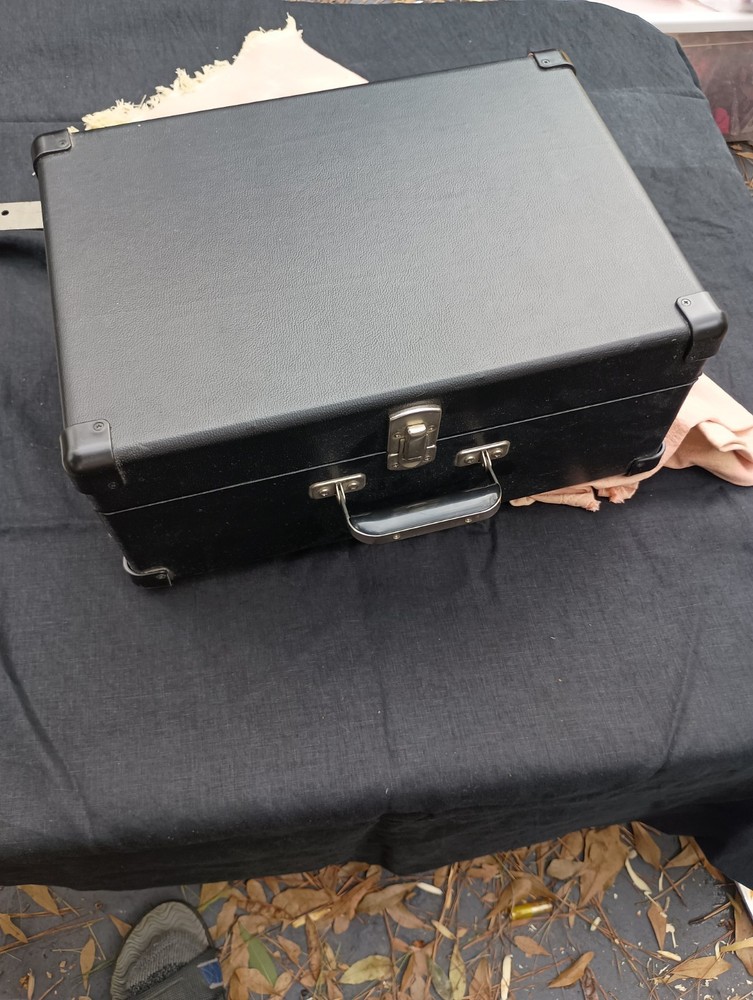 Crosley Portable Bluetooth Suitcase Turntable Black Model CR249