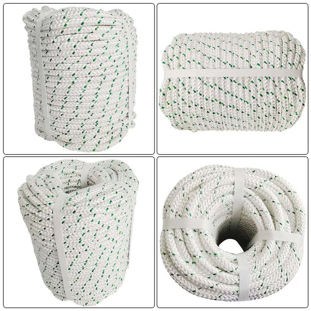 Labwork 1/2 & 3/4 & 3/8 & 5/8''×200FT Braid Polyester Arborist Bull Tree Rope