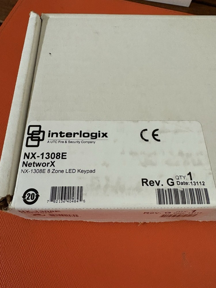 GE LED Keypad NX-1308E