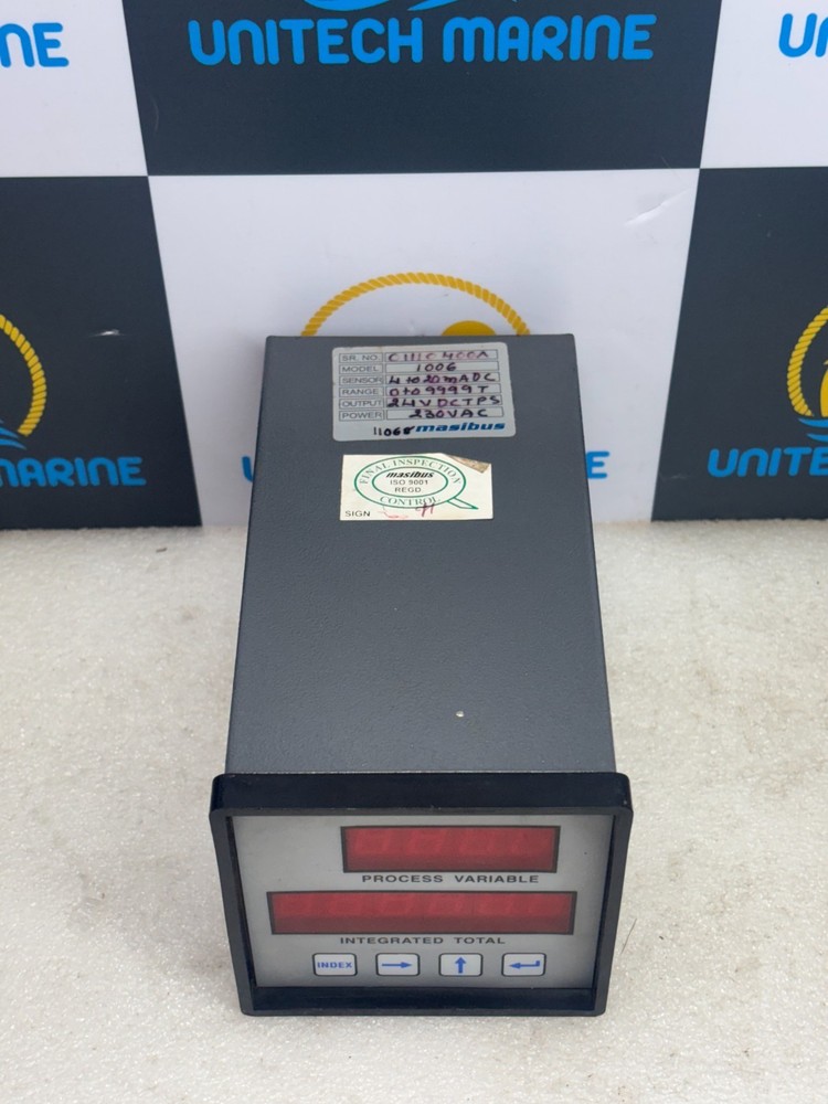 Masibus 1006 flow indicator totaliser