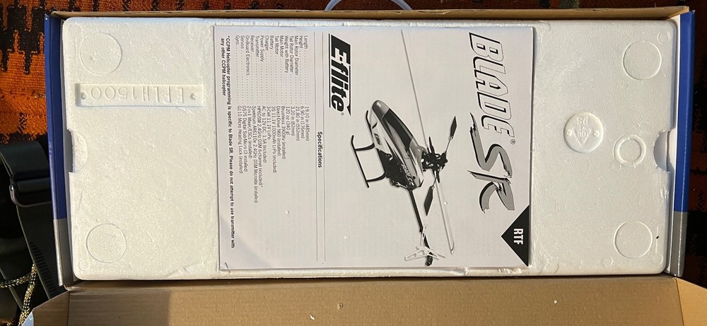Blade SR RTF RC Helicopter Complete w/ Transmitter + Battery