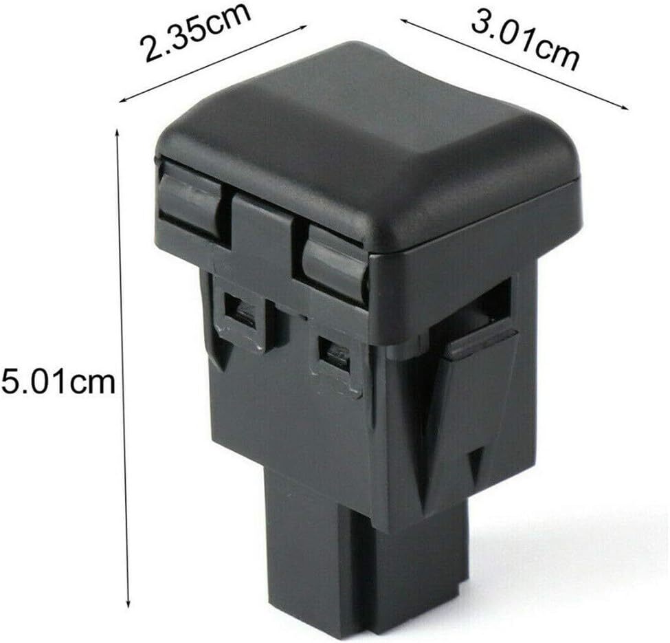 RLP Aux Port Replacement Auxiliary Input Jack Adapter Black