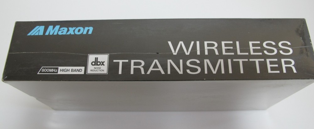 Maxon wireless transmitter mtx8 800MHz HIGH BAND B16 dbx unopened