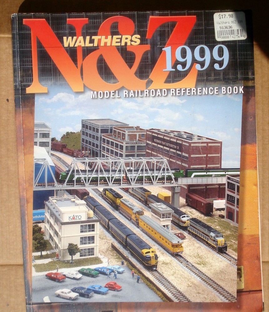 Walthers Vtg 1999 Model Railroad Reference Book N-Z Scale