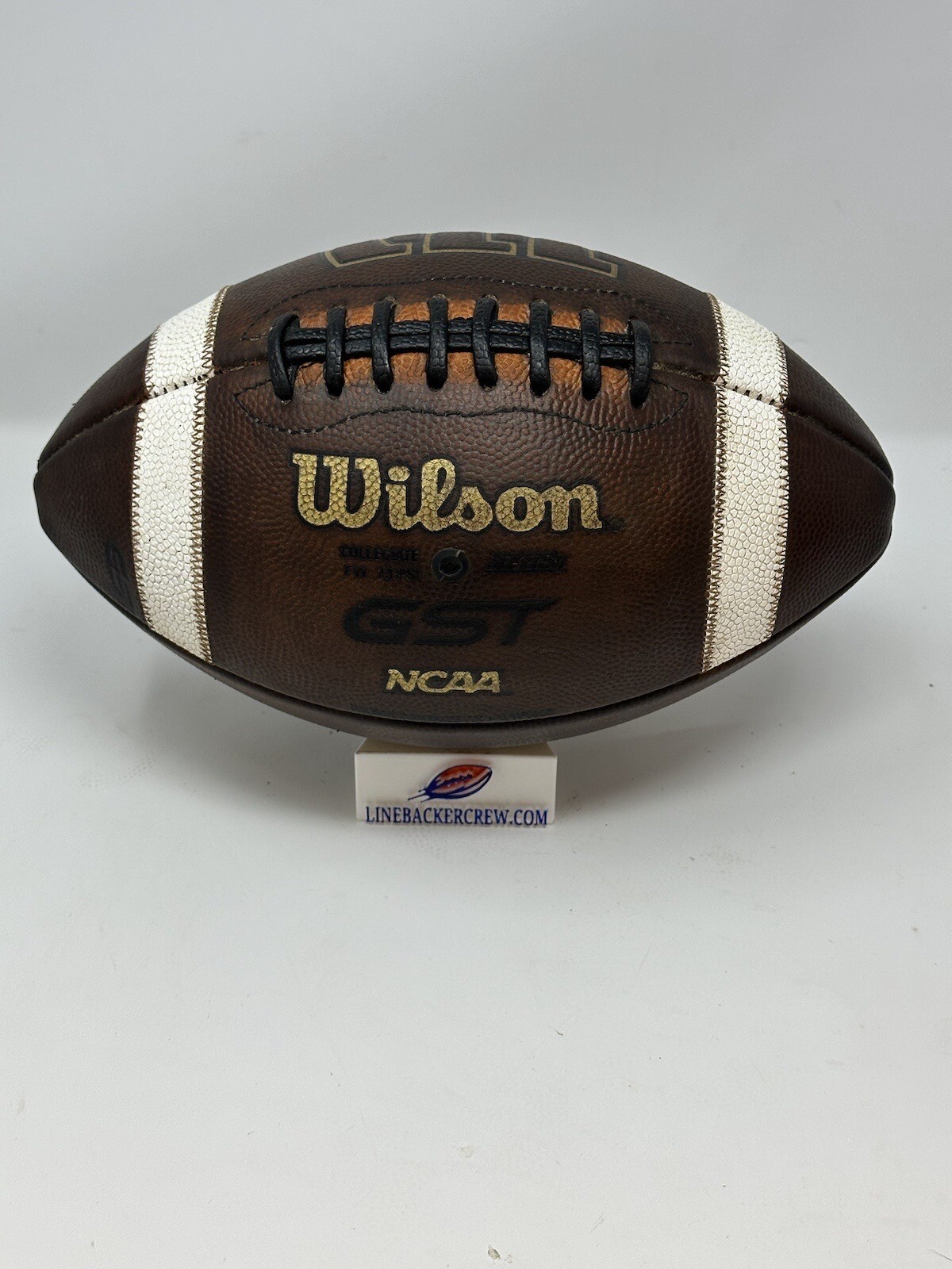 Wilson GST Full-Size Game Ball Game Prepped Tacked and Brushed Brand New