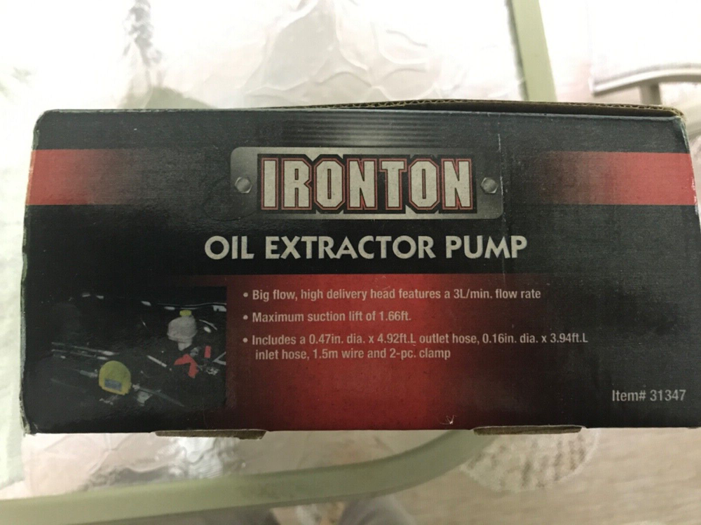 ironton oil extraction pump