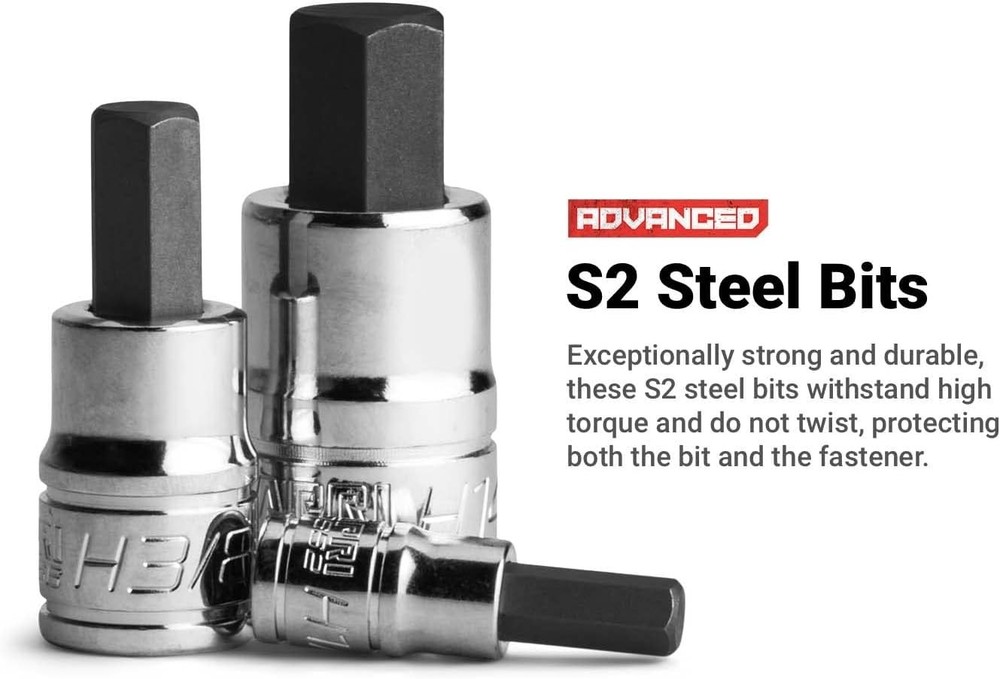 High-Performance 6 mm Hex Bit Socket, 1/4-Inch Drive, Corrosion Resistant