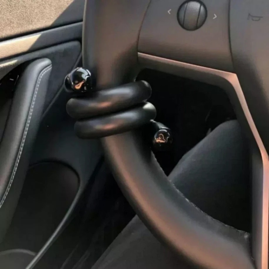Steering Wheel Booster Weight Autopilot Counterweight Ring for Model 3/Y/S &