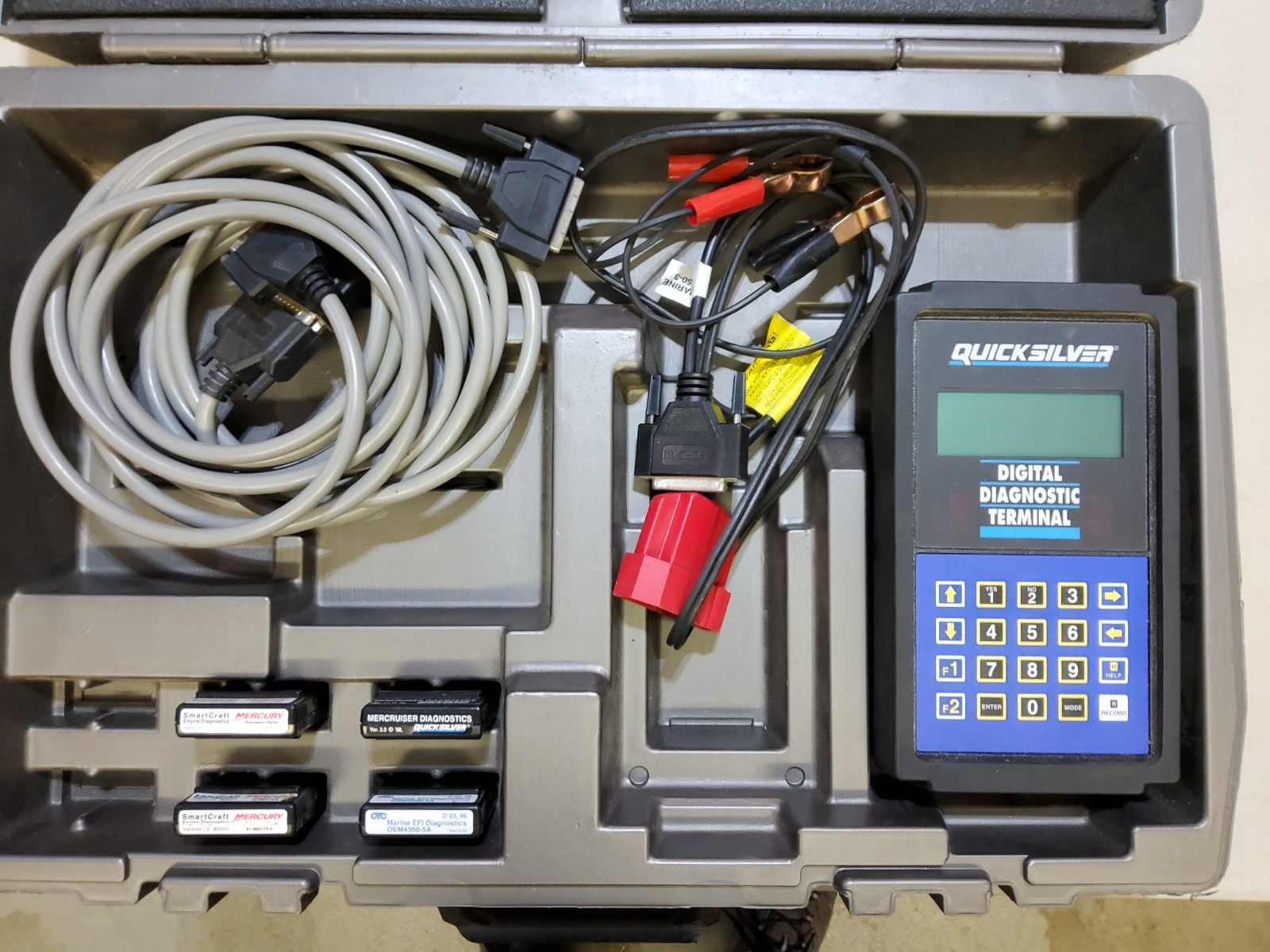 OTC/MERCRUISER P/N 91-823686A2 DDT DIAGNOSTIC KIT WITH ACCESSORIES