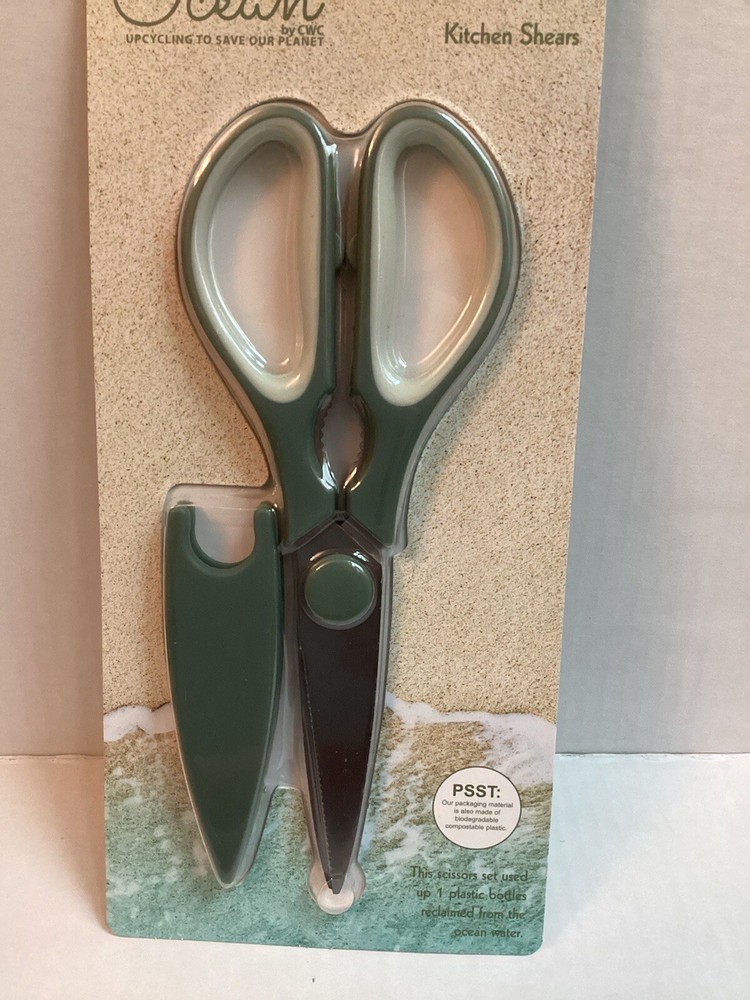 Ocean By CWC ~ Kitchen Shears/Scissors Stainless Steel