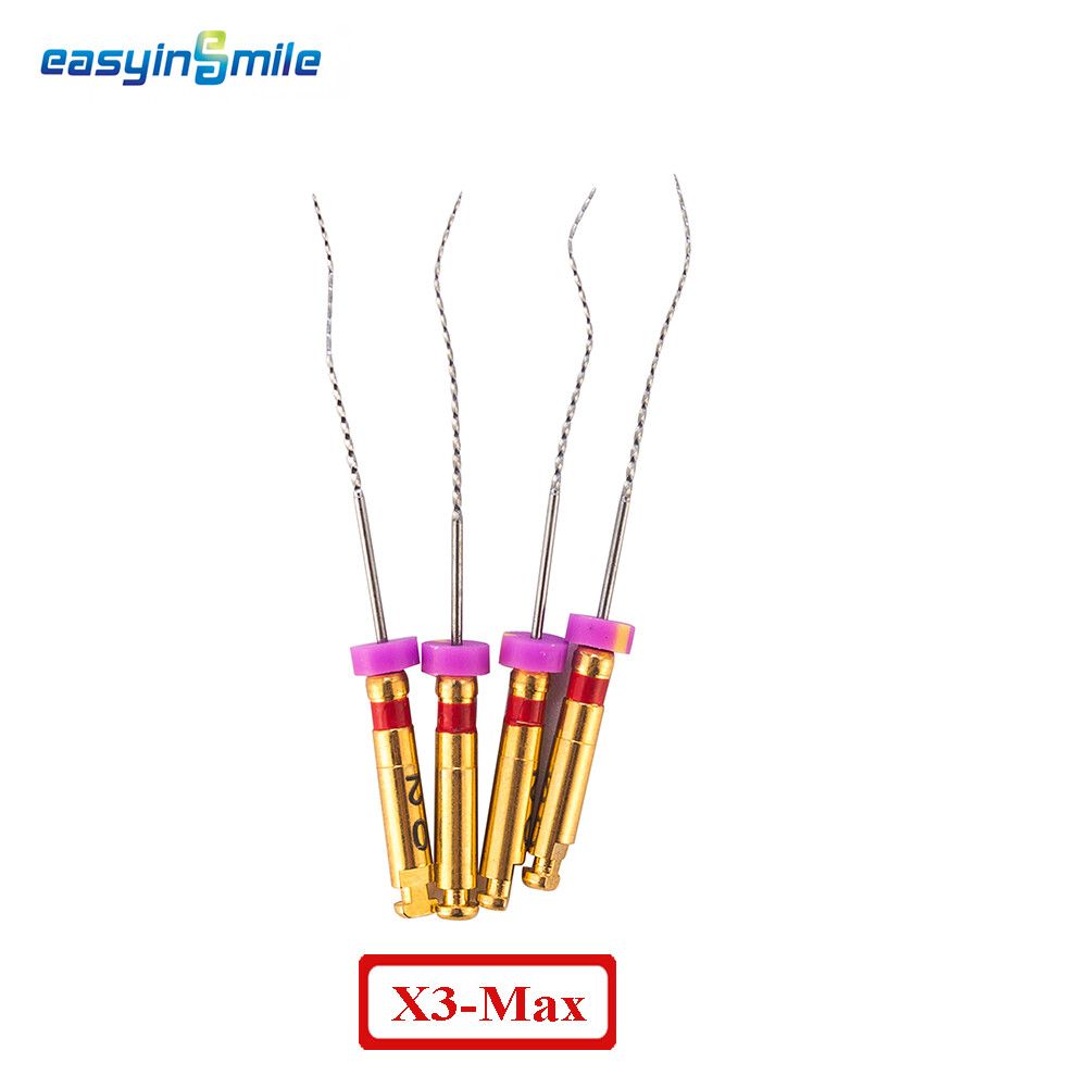 6Pcs Dental Endo Root canal Files X-Pro Gold Taper Niti Endodontic Files 25/31MM