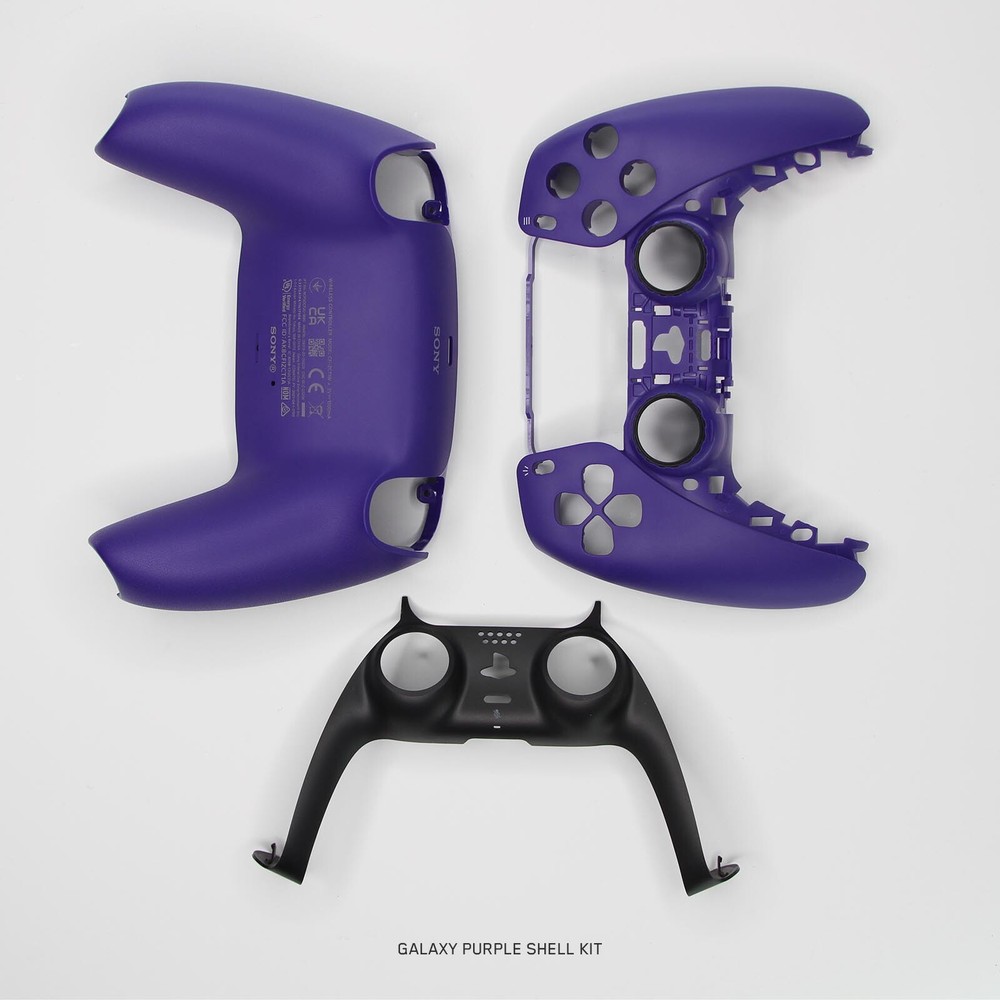 Sony PS5 Controller Shell Kit Front Back Touchpad Buttons Pink Purple Red Blue