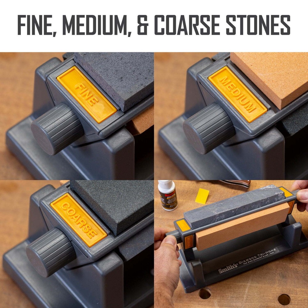 Smith’s TRI6 Tri-Hone Stone Sharpening System