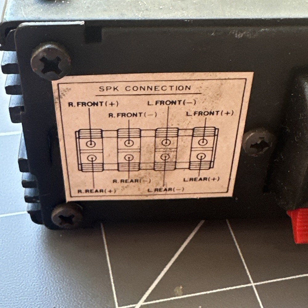Daytron E-5301 Graphic Equalizer Amplifier Booster - Vintage UNTESTED