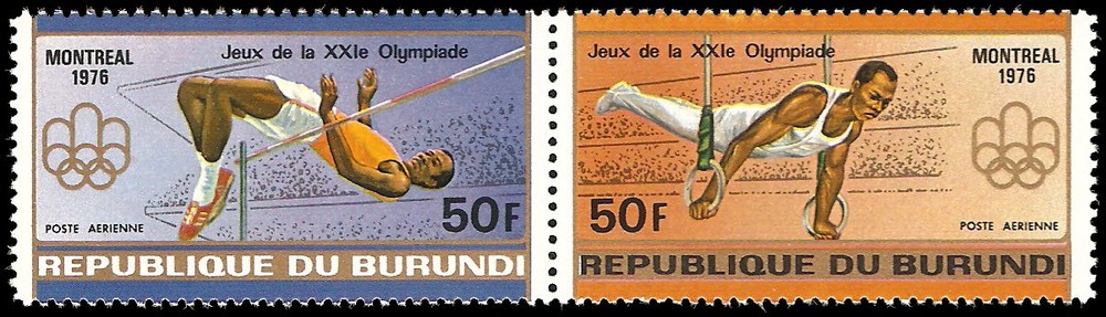 Burundi #495-498//C237-C239 set MNH VF