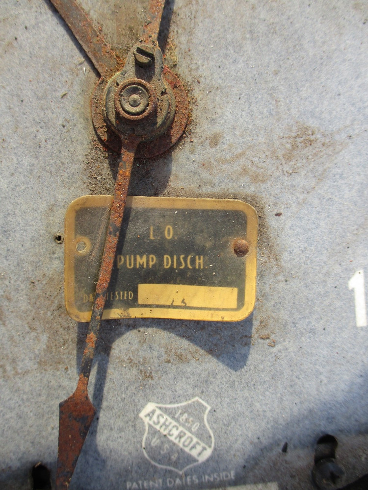 Ashcroft Ship's Pressure Guage