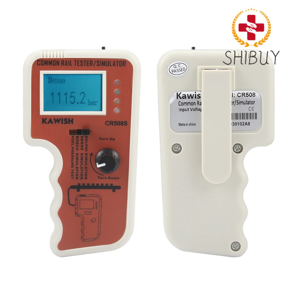 Digital Common Rail Pressure Tester High-Pressure Pump Engine Diagnostic Tool