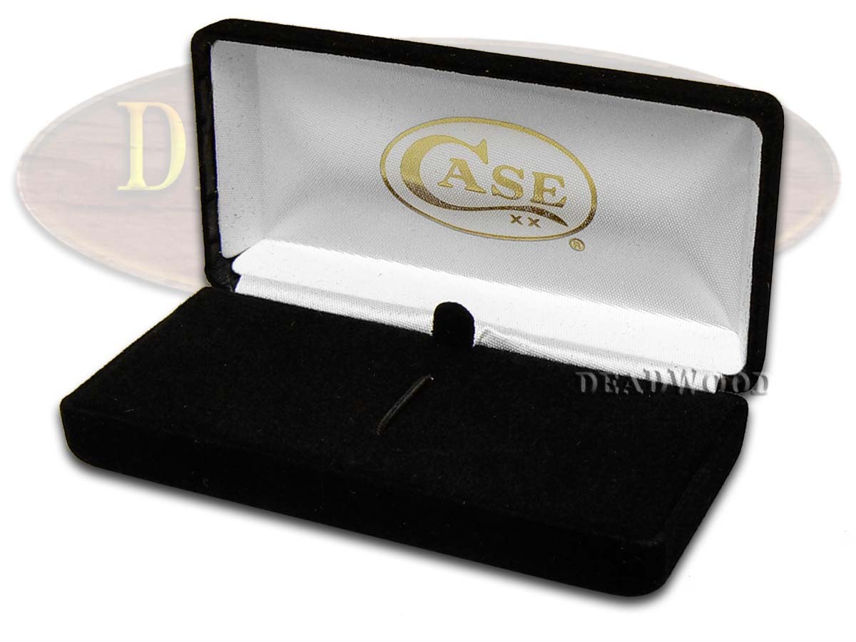 Case xx 5 Black Velvet Presentation Boxes for Pocket Knives