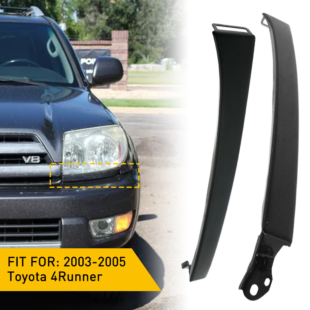 FOR 2003-2005 TOYOTA 4RUNNER FRONT GRILLE HEADLIGHT FILLER MOLDING TRIM PANEL ED